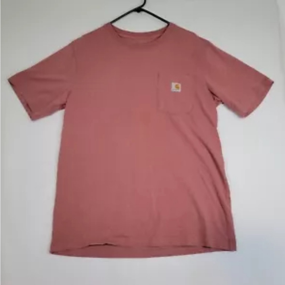 Large carhartt tshirt (brick red)